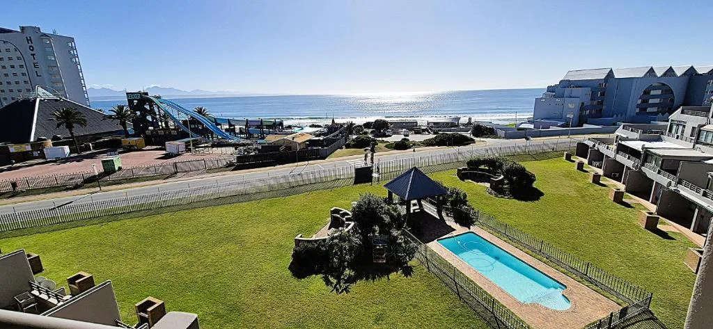 Ocean vista from property overlooking Mossel Bay coastline and mountains